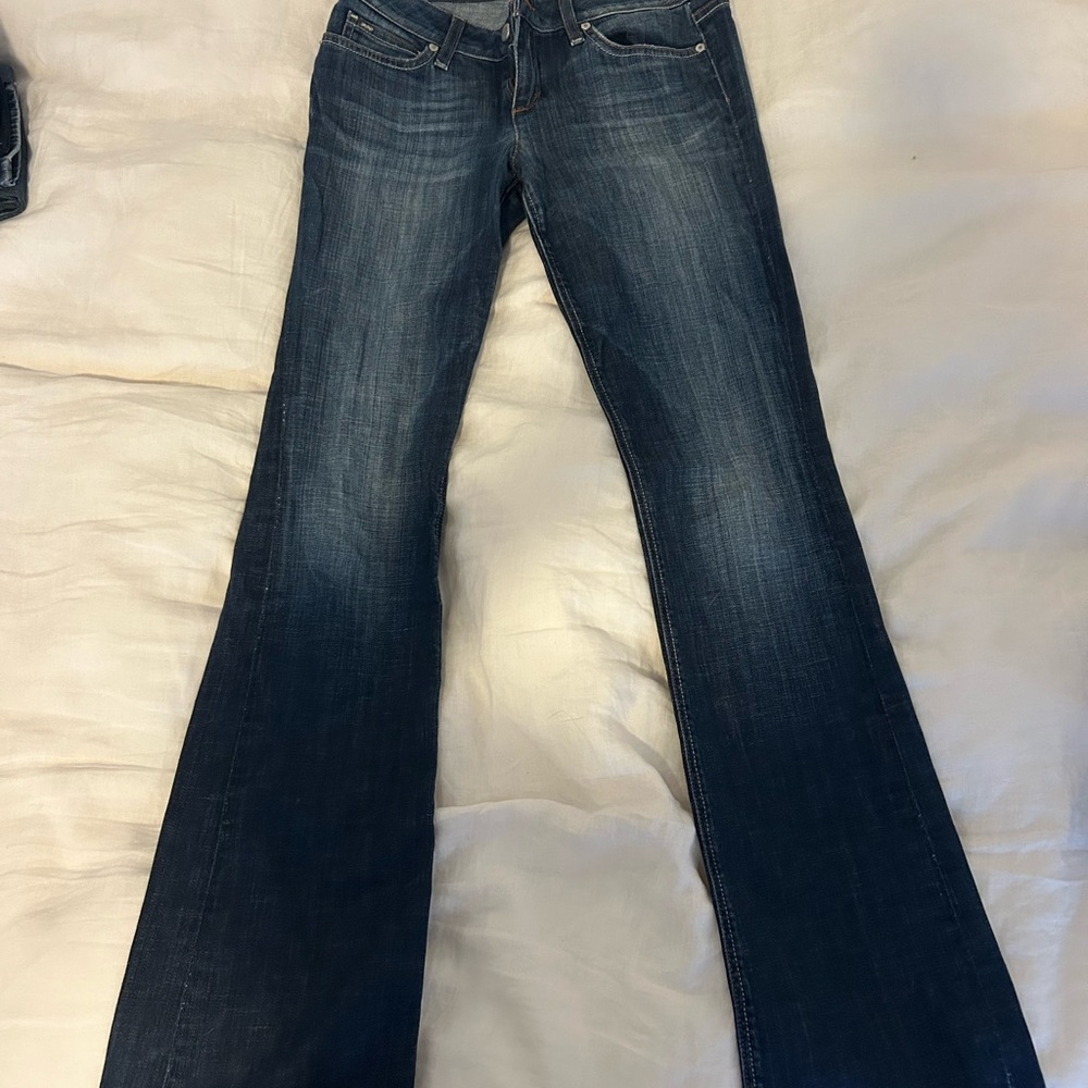 Vintage Joe’s Denim Blue Flare Wide Leg Jeans